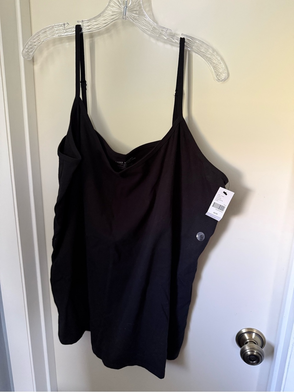 Lane Bryant Black Spaghetti Strap Camisole
